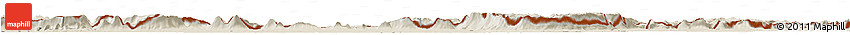 Shaded Relief Horizon Map of Chom Khsan