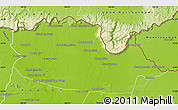 Physical Map of Chom Khsan