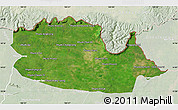 Satellite Map of Chom Khsan, lighten