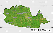 Satellite Map of Chom Khsan, single color outside
