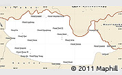 Classic Style Simple Map of Chom Khsan