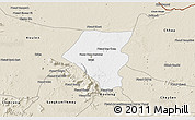 Classic Style 3D Map of Tbeng Meanchey