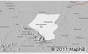 Gray 3D Map of Tbeng Meanchey