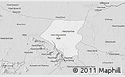 Silver Style 3D Map of Tbeng Meanchey