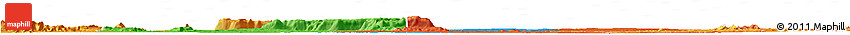 Political Horizon Map of Tbeng Meanchey