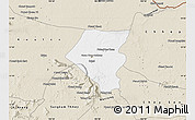 Classic Style Map of Tbeng Meanchey