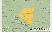 Savanna Style Map of Tbeng Meanchey