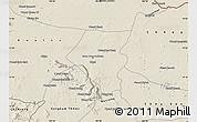 Shaded Relief Map of Tbeng Meanchey