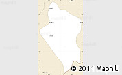 Classic Style Simple Map of Preah Sdech