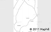 Blank Simple Map of Kandieng
