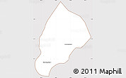 Classic Style Simple Map of Kandieng, cropped outside