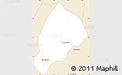 Classic Style Simple Map of Kandieng