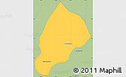 Savanna Style Simple Map of Kandieng