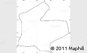 Blank Simple Map of Angkor Chum, no labels
