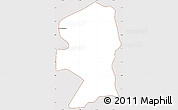Classic Style Simple Map of Angkor Thom, cropped outside