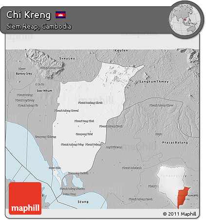 Gray 3D Map of Chi Kreng
