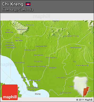 Physical 3D Map of Chi Kreng