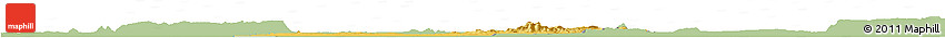Savanna Style Horizon Map of Chi Kreng, single color outside