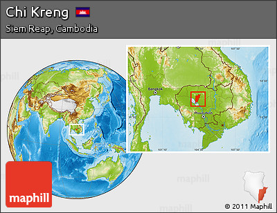 Physical Location Map of Chi Kreng