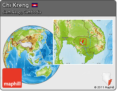 Physical Location Map of Chi Kreng