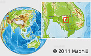 Physical Location Map of Chi Kreng, highlighted parent region