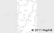 Blank Simple Map of Chi Kreng