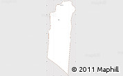 Classic Style Simple Map of Siem Reap (PT), cropped outside