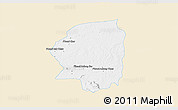 Classic Style 3D Map of Varin, single color outside