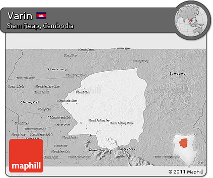 Gray 3D Map of Varin