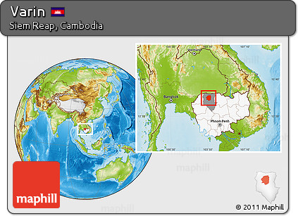 Physical Location Map of Varin, highlighted country, highlighted parent region