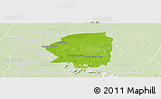 Physical Panoramic Map of Varin, lighten