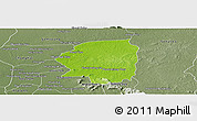 Physical Panoramic Map of Varin, semi-desaturated