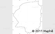Blank Simple Map of Varin, cropped outside, no labels