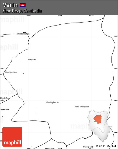 Blank Simple Map of Varin