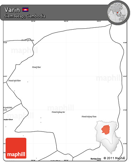 Blank Simple Map of Varin