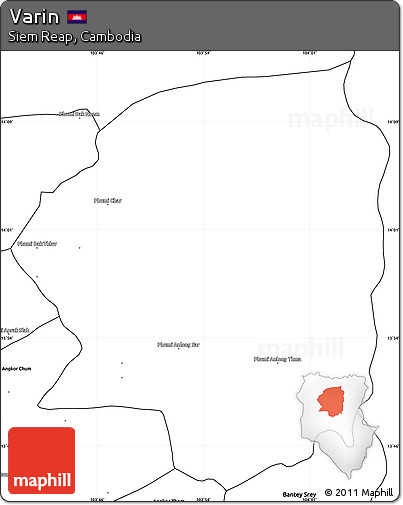 Blank Simple Map of Varin