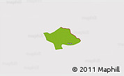 Physical 3D Map of Svay Teap, cropped outside