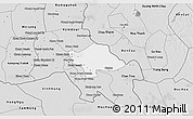 Silver Style 3D Map of Svay Teap