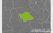 Physical Map of Svay Teap, desaturated