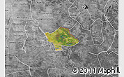 Satellite Map of Svay Teap, desaturated