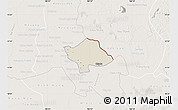 Shaded Relief Map of Svay Teap, lighten
