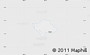 Silver Style Map of Svay Teap, single color outside