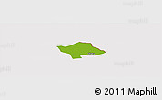 Physical Panoramic Map of Svay Teap, cropped outside