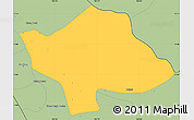 Savanna Style Simple Map of Svay Teap