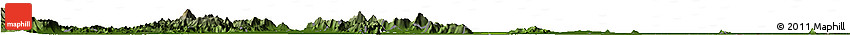 Physical Horizon Map of Tram Kak, darken