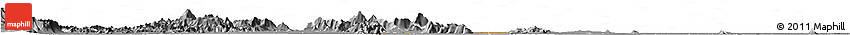 Political Horizon Map of Tram Kak, desaturated
