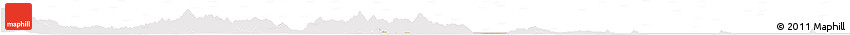 Satellite Horizon Map of Tram Kak, cropped outside