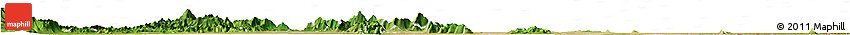 Satellite Horizon Map of Tram Kak