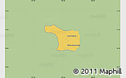 Savanna Style Map of Tram Kak, single color outside