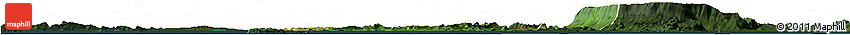 Satellite Horizon Map of Tonle Sap, darken